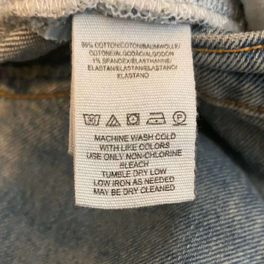 We The Free Ripped Distressed Raw Hem Denim Jeans 29